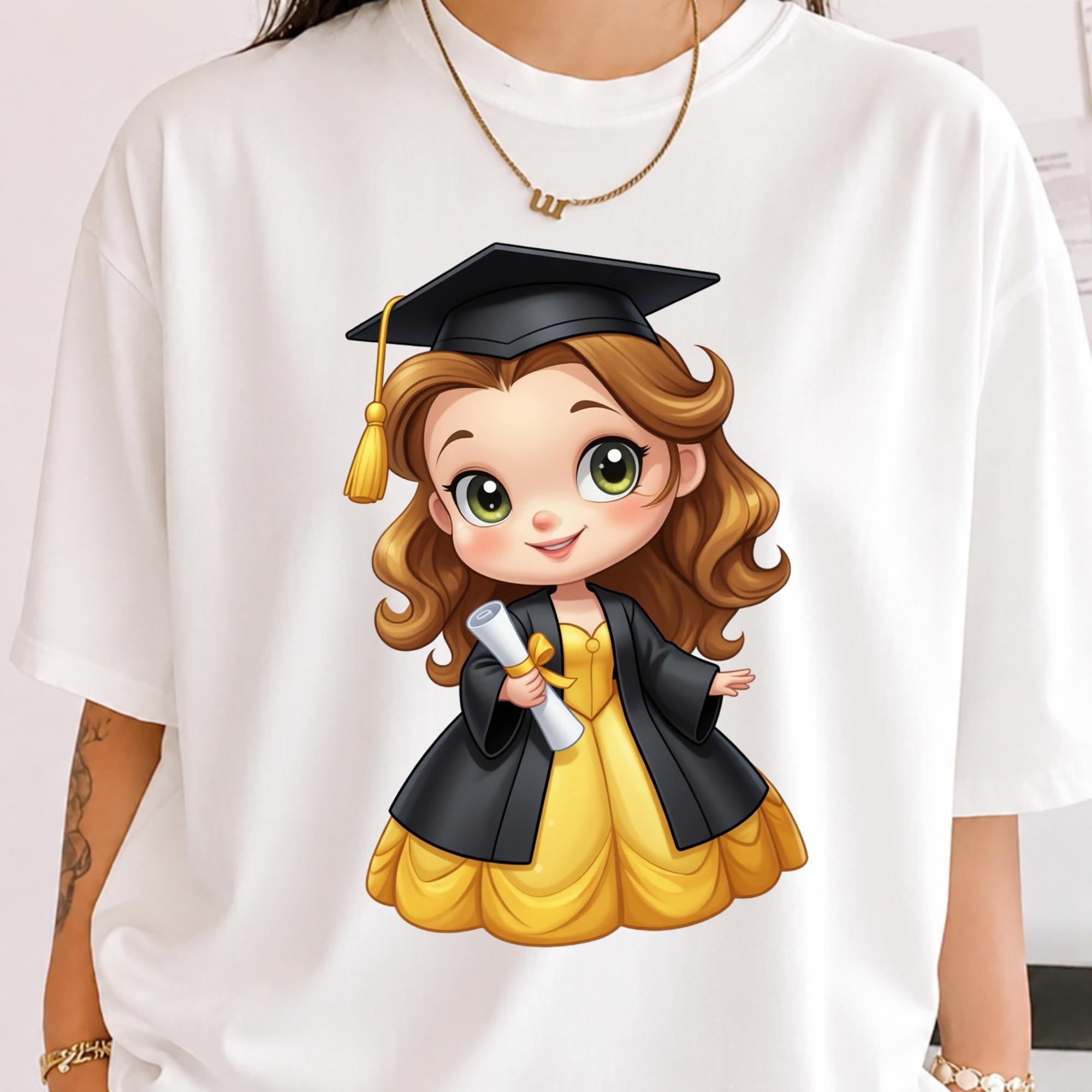 Graduation Cartoon Characters PNG Clipart Bundle, Class of 2026 Grad ...