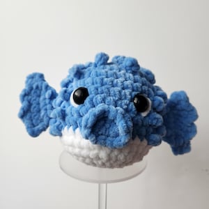 Crochet Puffer Fish - Plush Fish - Amigurumi