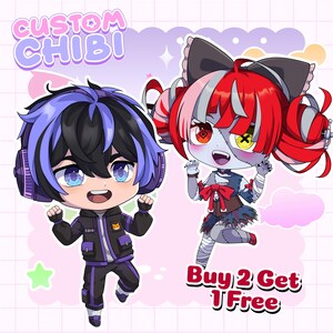 ちびキャラクター、ちびコミッション、ちびイラスト、カスタムちび、ちびデジタルアート、ちびPFP、ちびVtuber、かわいいちび、ちび絵文字
