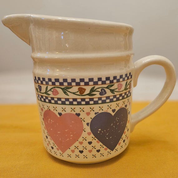 Country Pitcher needlepoint-style by Hearts Delight