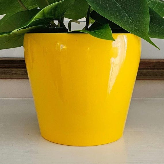Scheurich Made in Germany Planter - Yellow