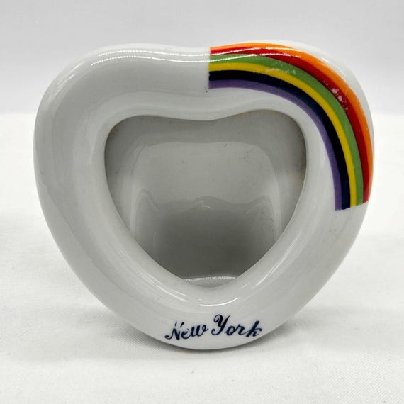 Vintage New York Rainbow Photo Frame - 3.5”