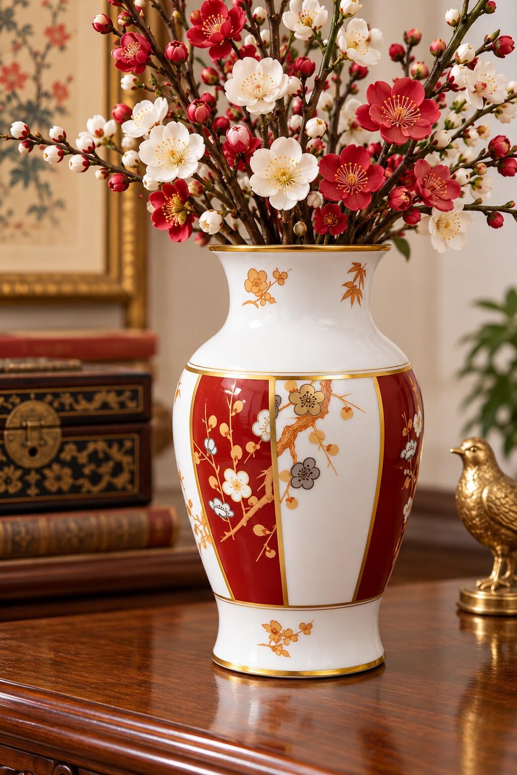 OKURA 花柄 陶器製花瓶 日本製 Japanese Okura Vase - Etsy