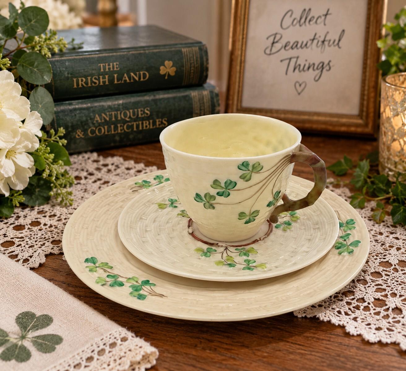 Belleek セット おまけ付き Vintage Belleek Set - Etsy