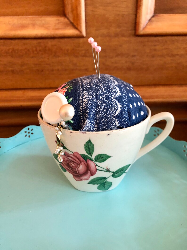 Handmade Pincushions / Upcycled / Repurposed Etsy