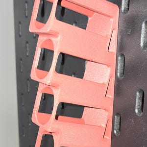 Ryobi 4V Battery Wall Mount | 3D Printed SKADIS Holder | USB Lithium Organizer image 10