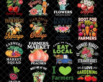 Farmers Market PNG, Farmers Market Clipart, Vegetable Clipart, Fruit Clipart, Farmers Market, Flower Shop PNG, Garden Clipart, Produce PNG