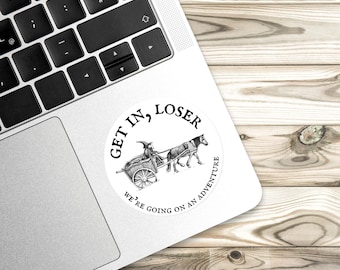Gandalf Vinyl Sticker | Hand-Drawn LOTR-Inspired Art by The Wandering Lore