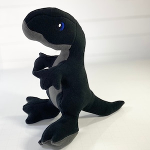 Black T Rex Plush Toy