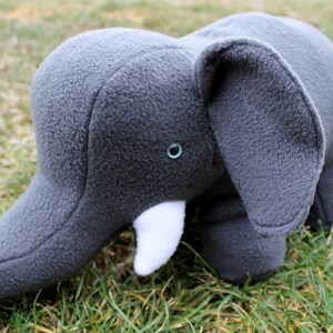 Large Stuffed Elephant image 5