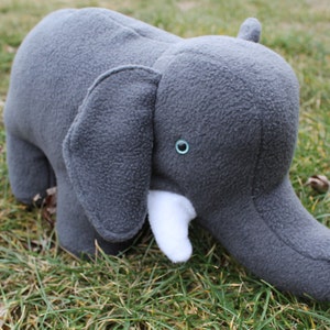 Large Stuffed Elephant image 3