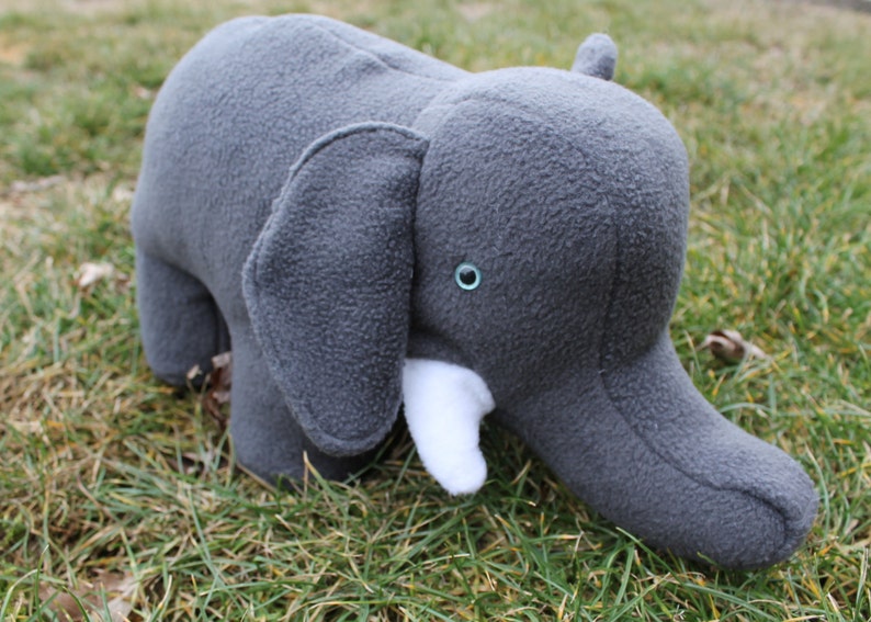Large Stuffed Elephant image 3