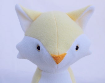 Yellow Plush Fox toy