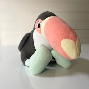 Pastel Toucan Plush Toy