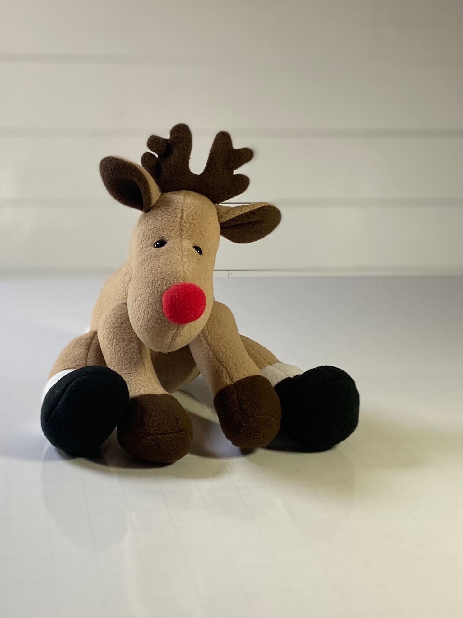 Rudolph the Red Nosed Reindeer Plush Toy Etsy UK