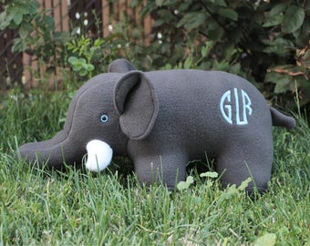 Large Stuffed Elephant