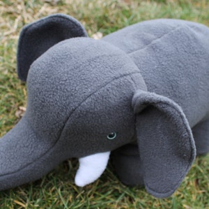 Large Stuffed Elephant image 4