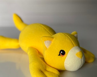 Yellow Plush Cat