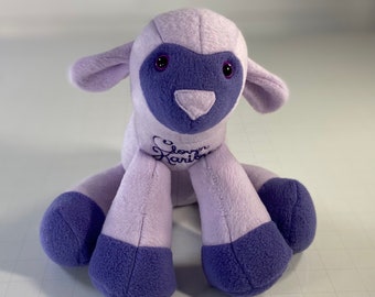 Purple Lamb Plush Animal