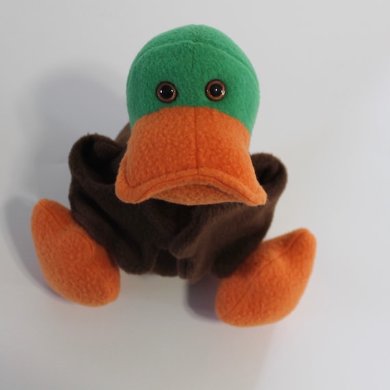 stuffed mallard duck toy