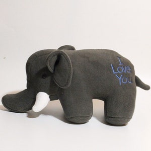 Large Stuffed Elephant image 2