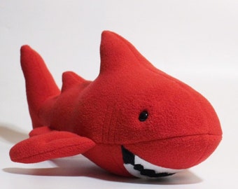 Red Plush Shark