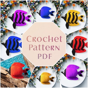 Fish Crochet Pattern Amigurumi| Easy To Make Crochet Pattern Amigurumi| Fish Crochet Pattern| Amigurumi Crochet Pattern| Fish Pattern Pdf|