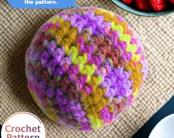 Patrón de pelota amigurumi de crochet: Juguete para mascota (Descarga en PDF, Condiciones de EE. UU.)