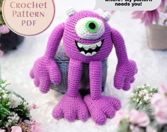 Monster-Spielzeug Häkelanleitung: Easy Amigurumi (PDF)