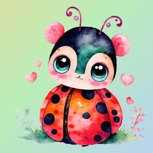 Ladybug Quilt Panel and Blocks: Kona Cotton Fabric, Beginner Quilt