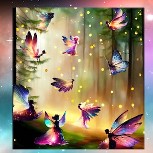 Fairy Meadow Quilt Panel and Blocks, Kona Cotton Quilt Fabric, Fairy Quilt, Quilt in a Day, Quick Quilt, Easy Quilt