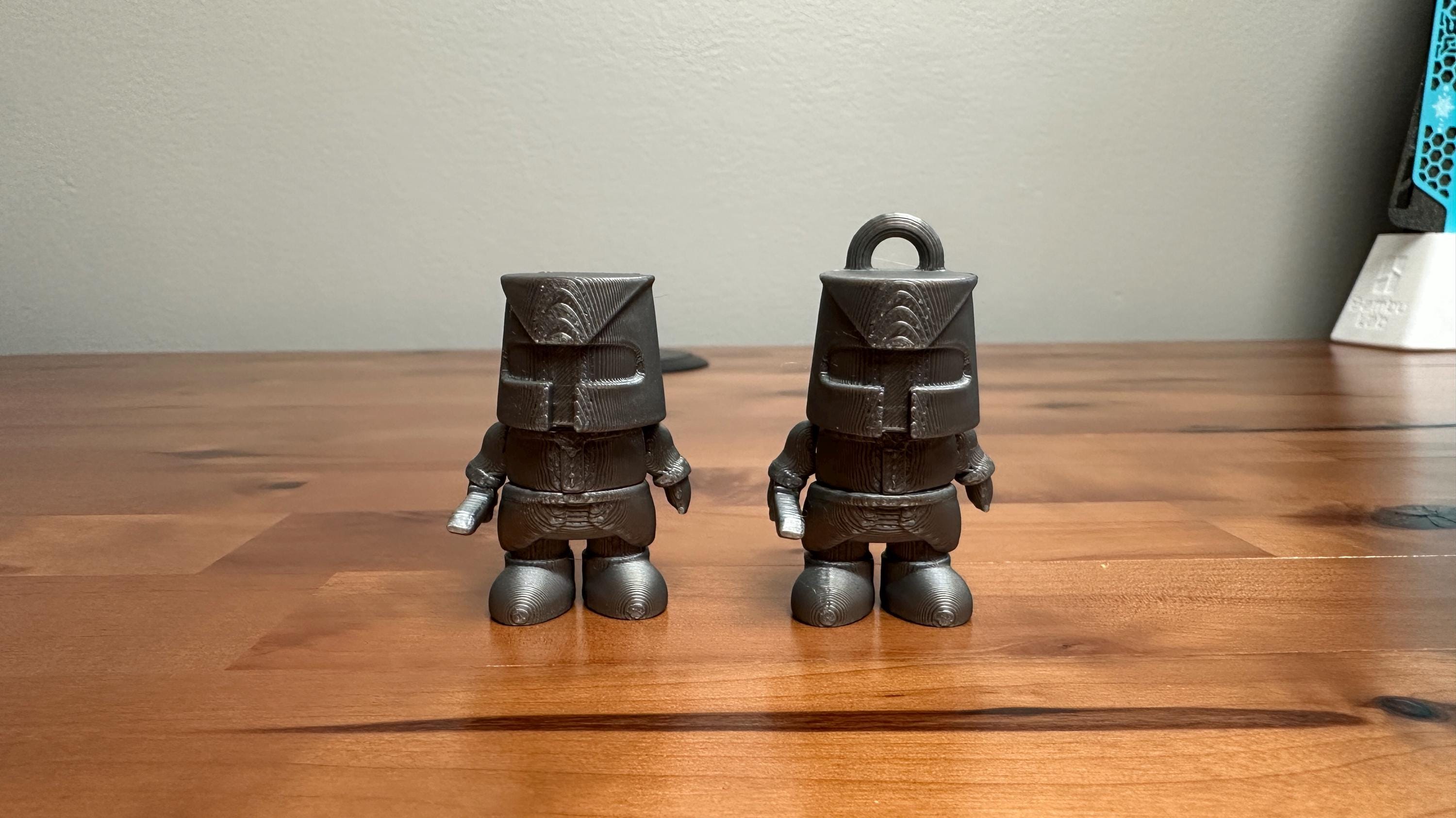 Mini Flexi Articulating Knight - Mini Flexi Knight Keychain - Pack of 2