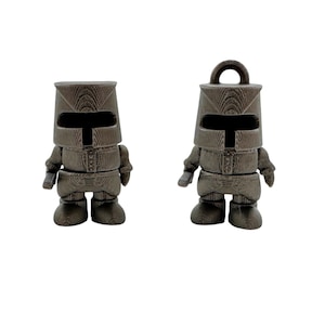 Mini Flexi Articulating Knight - Mini Flexi Knight Keychain - Pack of 2