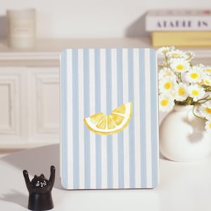 Lemon Pattern Kindle Personalized For Case Paperwhite 1/2/3/4, Paperwhite Case, Paperwhite 6“, Kindle 2024/2025, Kindle Paperwhite Cover
