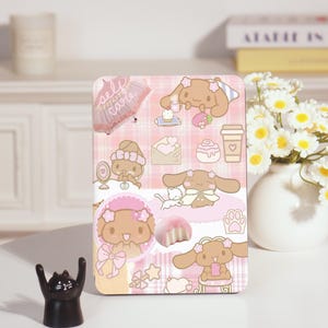 Sanrio Mocha Kindle Tasche Paperwhite 11/12, Paperwhite 5/6/7th, Kindle basic 2024, Kindle mit Handschlaufe