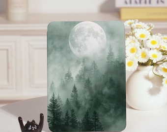 Funda personalizada para Kindle "Moon Overmountain" (Paperwhite 1/2/3/4), funda para Paperwhite (Paperwhite 6"), Kindle 2019/2022, funda para Kindle Paperwhite