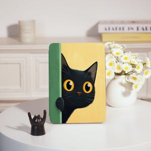 Kitten Probe Kindle Personalized For Case Paperwhite 1/2/3/4, Paperwhite Case, Paperwhite 6“, Kindle 2024/2025, Kindle Paperwhite Cover