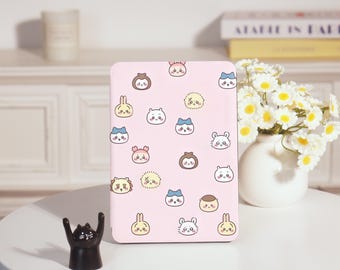 Pink Chiicwa Kindle Personalized For Case Paperwhite 11/12th,Paperwhite 5/6/7th Case,Kindle basic 2024, Kindle with Hand Strap Cover