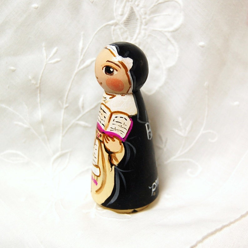 Blessed Eva of Liege Catholic Saint Doll Made to Order Etsy
