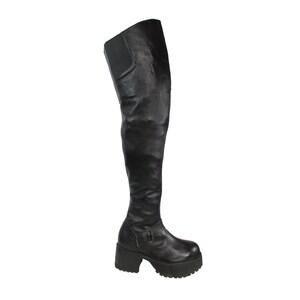 Over the knee motorcycle boots online