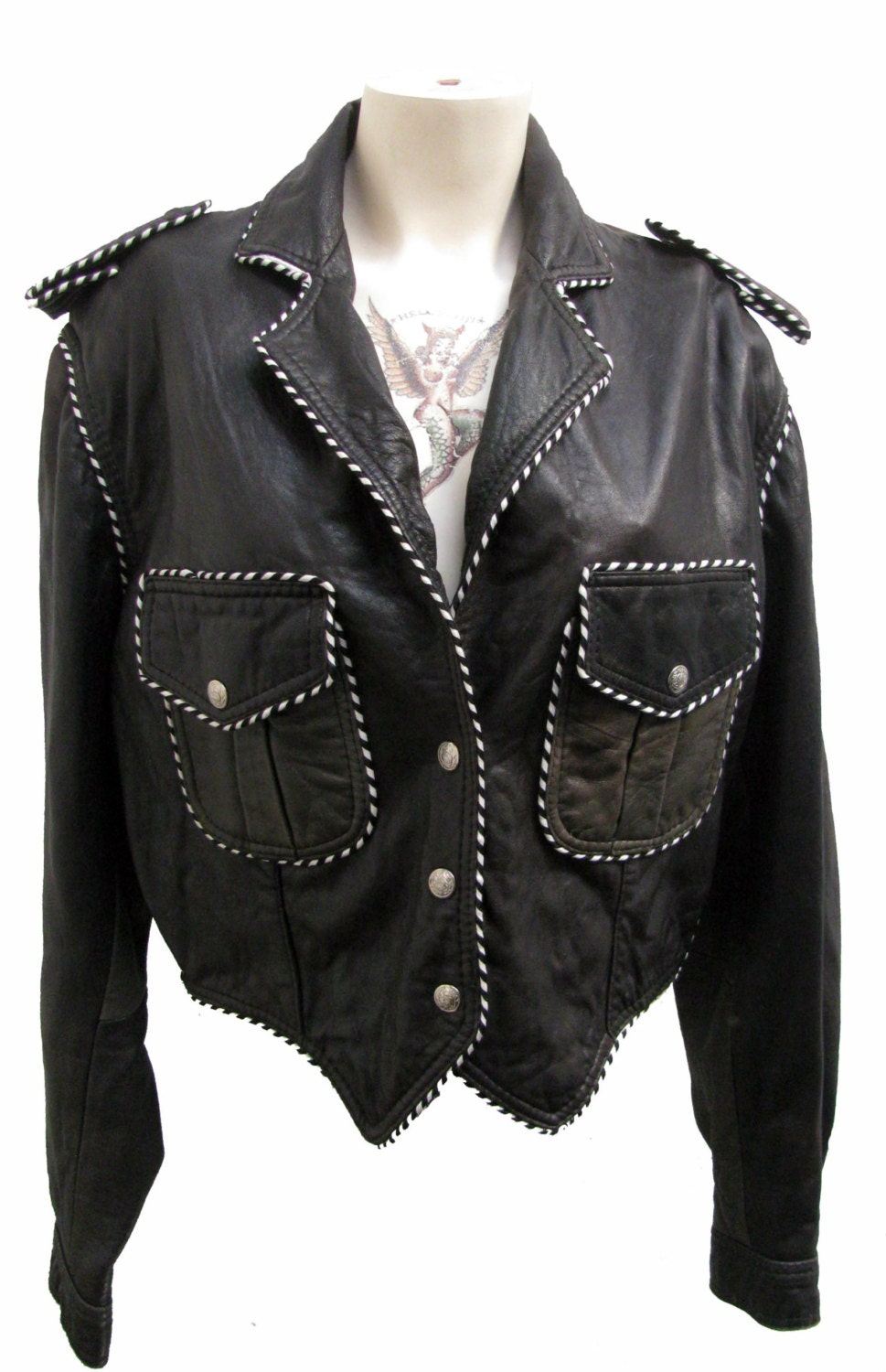 24FW●2000ARCHIVES●BOLERO LEATHER JACKET ジャケット 24FW○2000ARCHIVES○BOLERO LEATHER JACKET ジャケット