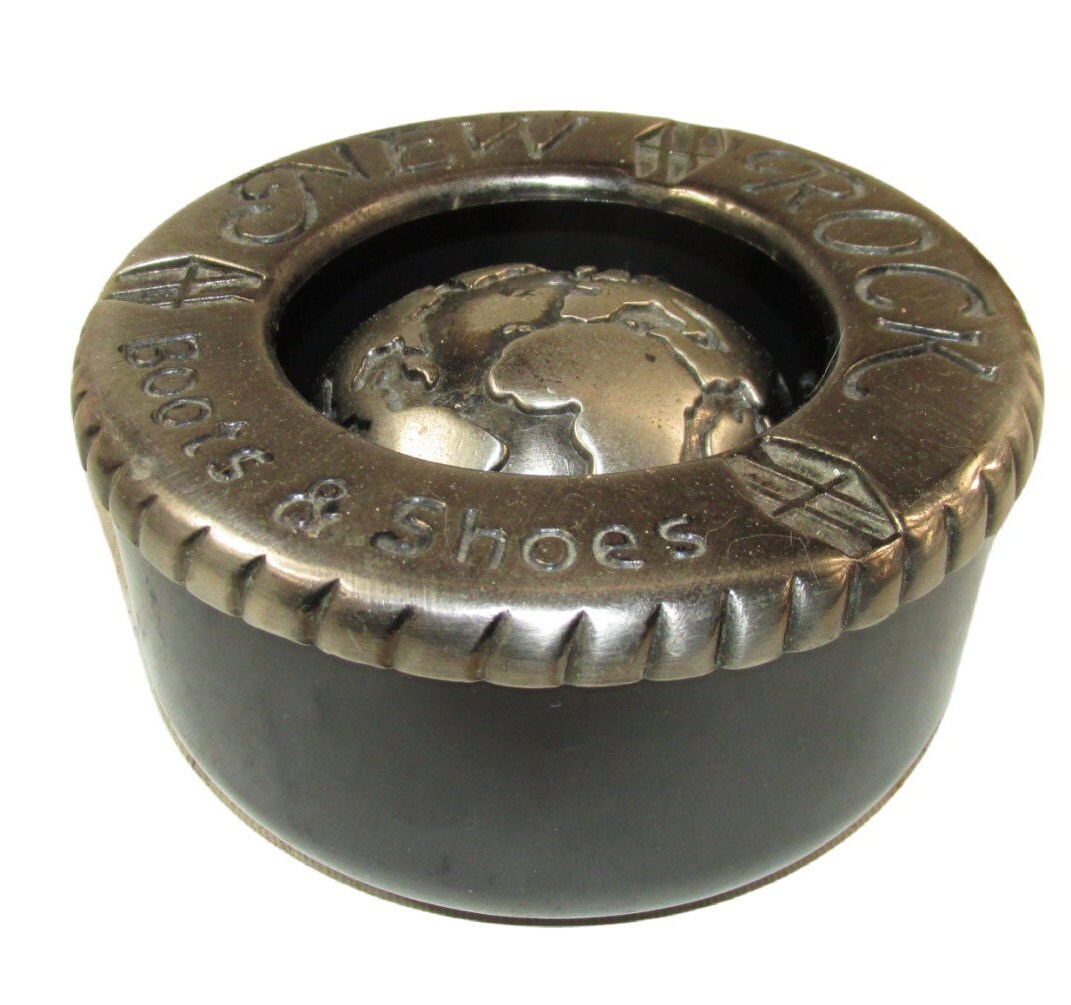 New Rock Boots Promotional Advertising Earth Metal Top