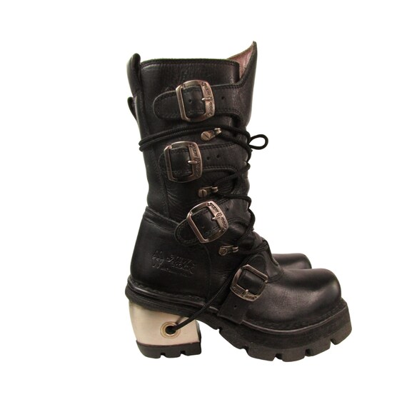 New Rock Planet Cybergoth Platform Boots Women's … - image 5