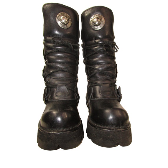 New Rock Planet Cybergoth Platform Boots Women's … - image 8