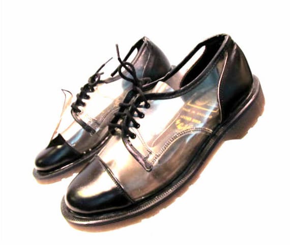 Vintage 1980's DR MARTENS Dms Clear Doc Martens Shoes From Vintage 1980's DR MARTENS Dms Clear Doc Martens Shoes From