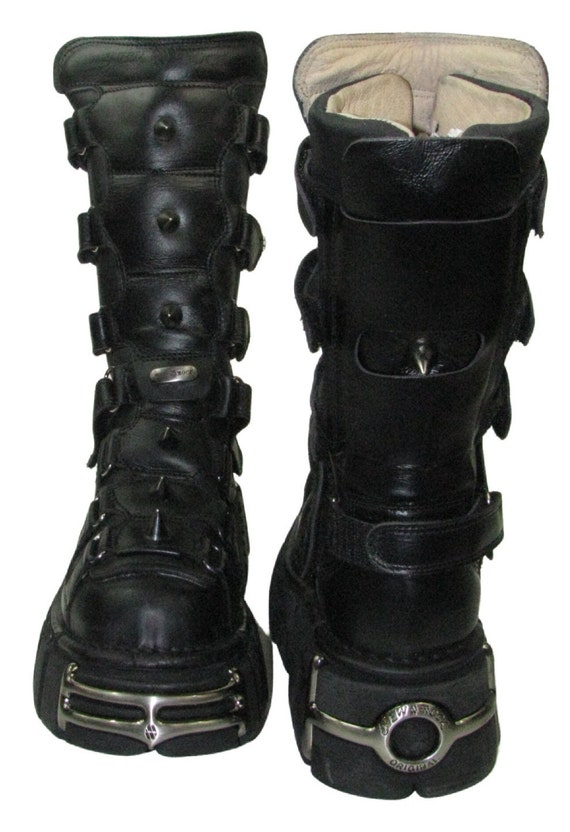 New Rock Reactor Cybergoth Black Spiked 