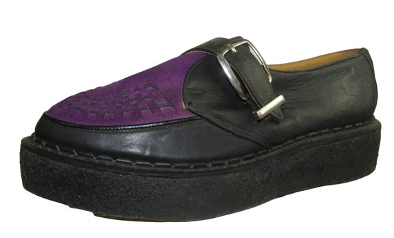 Vintage 1980s John Fluevog With Dr Martens Air Cushion Soles 