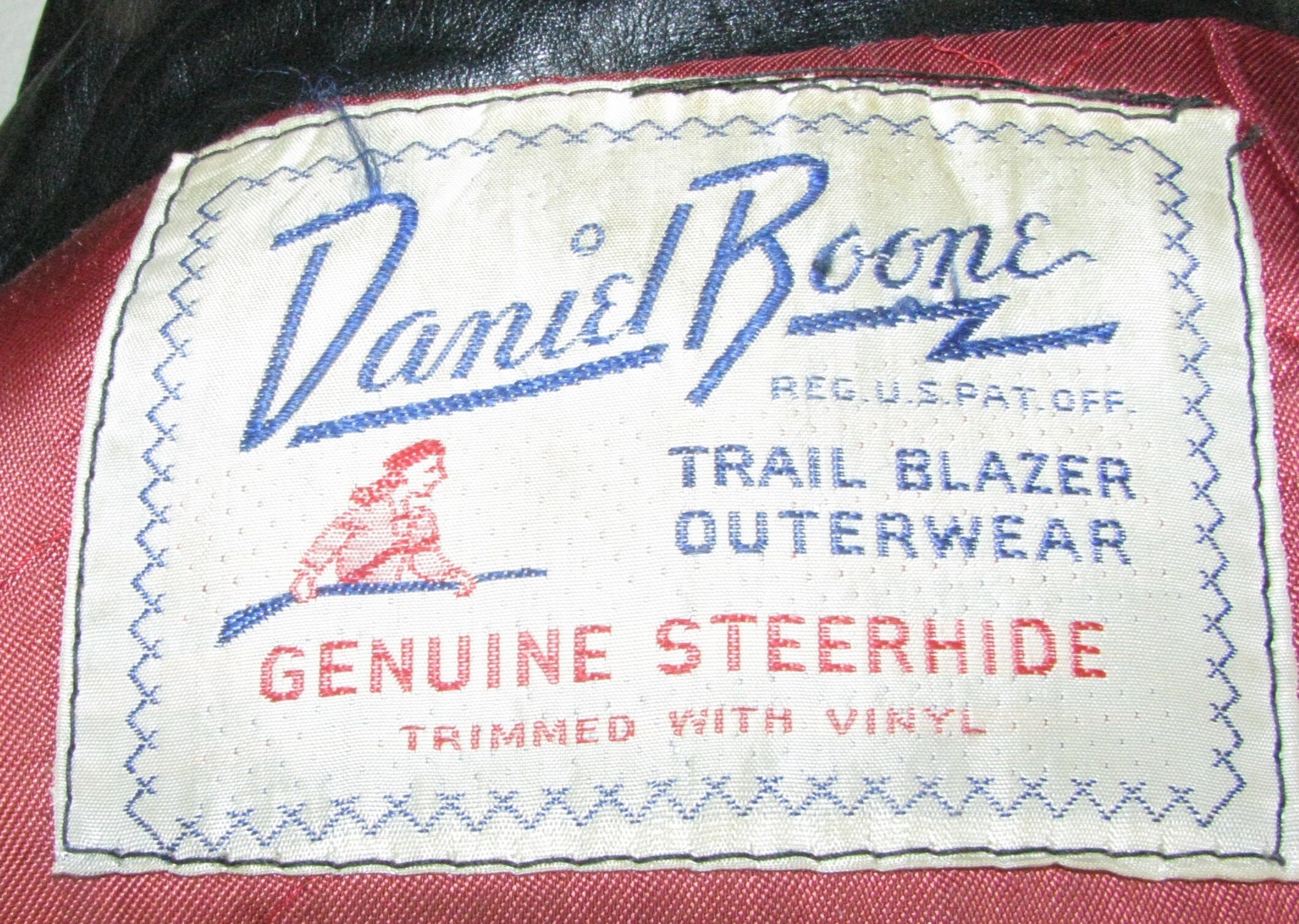 【楽天カード分割】 Rare Vintage Star 2 Outerwear Trailblazer Boone Daniel 1950s ジャケット・アウター