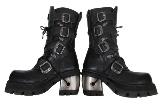 New Rock Planet Cybergoth Platform Boots Women's … - image 9