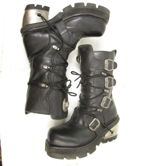 New Rock Planet Cybergoth Platform Boots Women's … - image 6